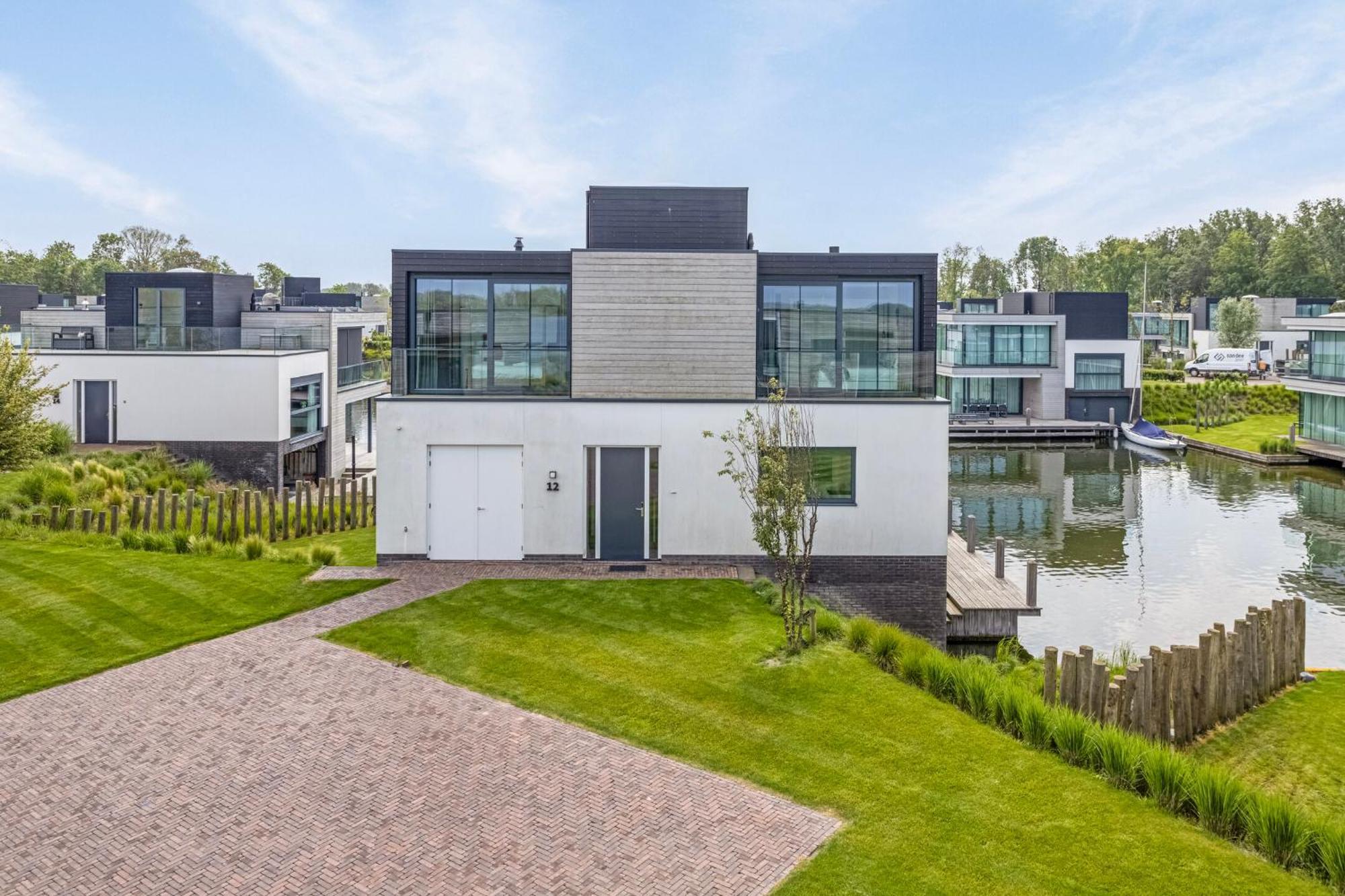 Lake House With Dock At Lake Veere, Zeeland أرنيماودن المظهر الخارجي الصورة